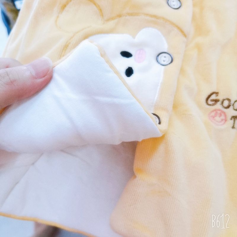 Áo gile bông cho bé hàng QC cao cấp siêu dễ thương 9-15kg