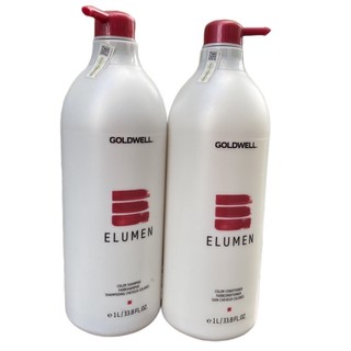 Cặp dầu gội xả Goldwell Elumen Wash Treat dành cho tóc nhuộm màu 1000mlx2