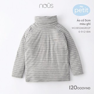 [Nous] áo cổ 3-5 phân Nous petit mỏng mềm