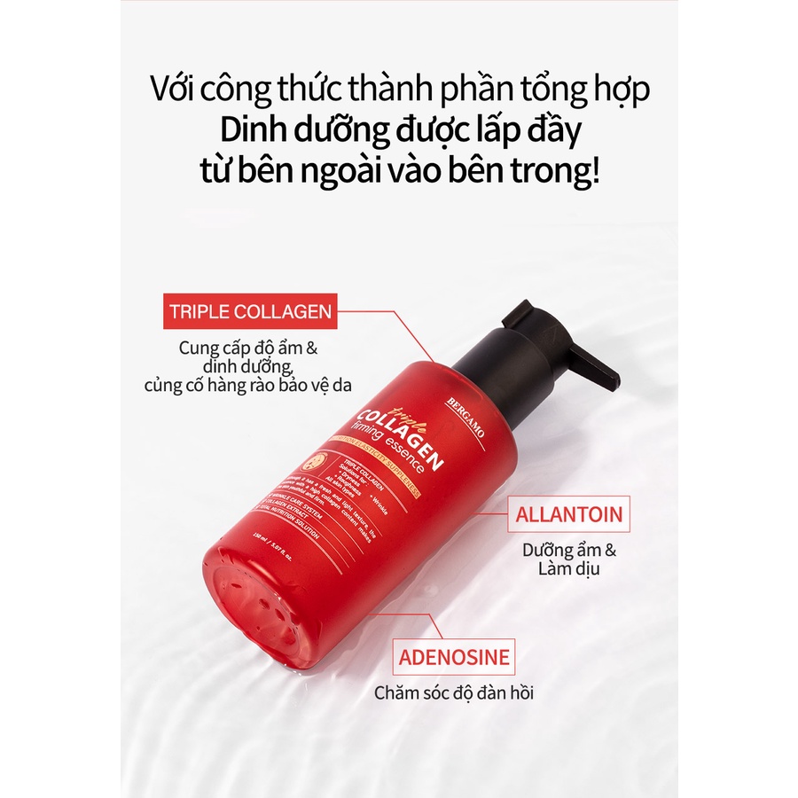 Tinh chất dưỡng ẩm tăng độ đàn hồi Triple Collagen Firming Essence 150ml