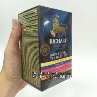 Trà Richard Fruit Herbal Selection hộp 20 gói