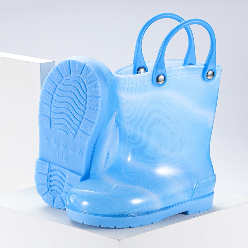 Ủng Đi Mưa Chống Nước In Hình Hoạt Hình Dễ Thương Cho Trẻ Mẫu Giáo