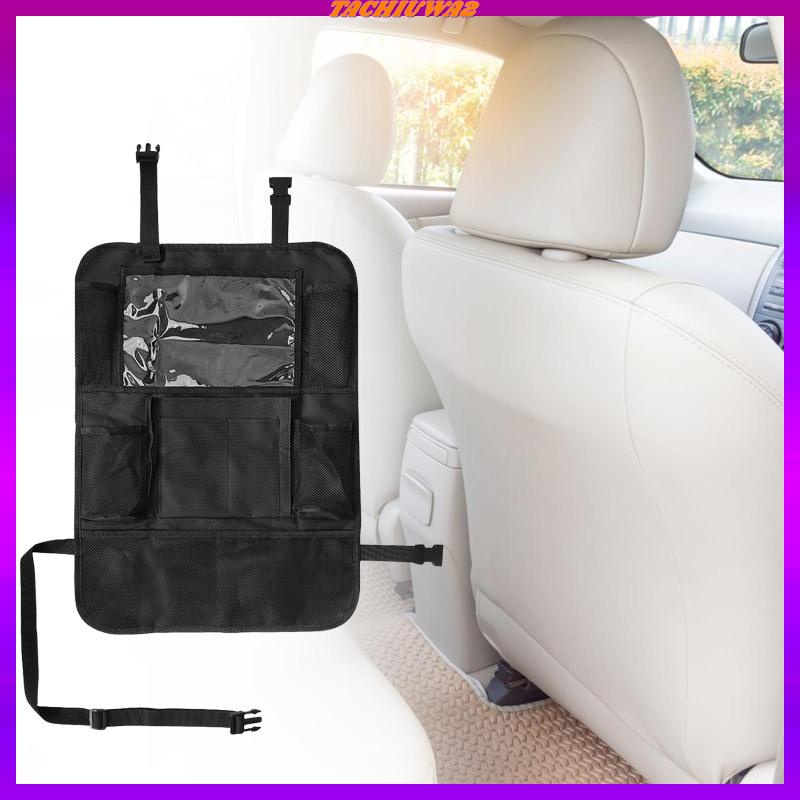 Oxford Cloth Premium Car Backseat Organizer Car Travel Accessories Kick Mats