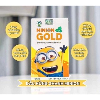 Tinh Dầu Húng chanh MINION GOLD lên men