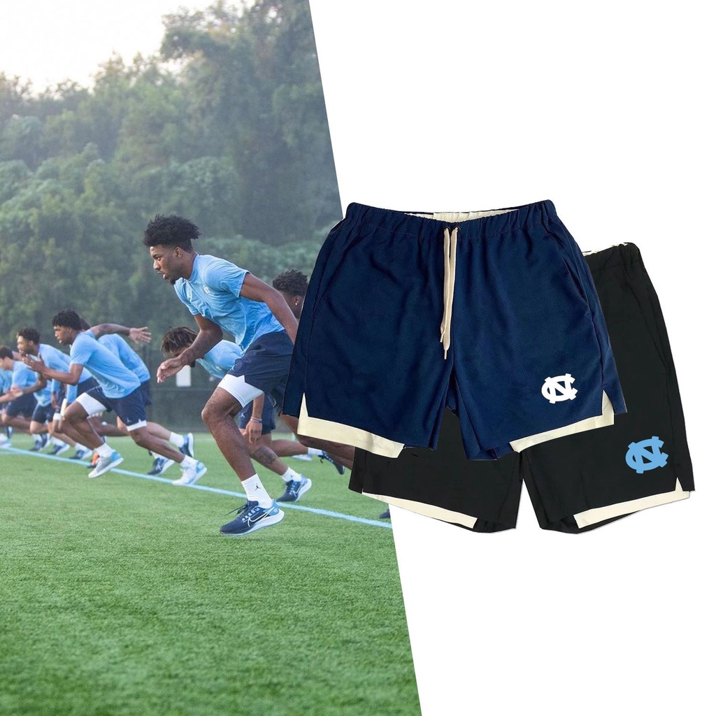 Quần Short Thể Thao Giả Hai Lớp Phong Cách Mới Mùa Hè Cho Nam