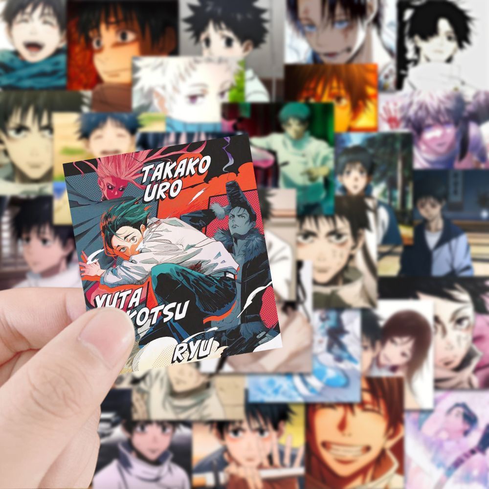52 Cái Jujutsu Kaisen Yuta Okkotsu Chú Thuật Hồi Chiến | Anime Sticker laptop trang trí trên tường