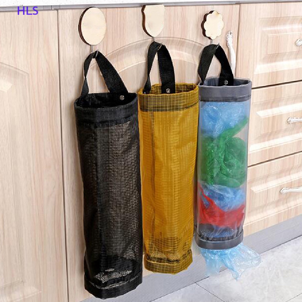 Giá Đỡ Túi Đựng Đồ Dùng Bằng Nhựa Gắn Tường Tiện Dụng Cho Nhà Bếp