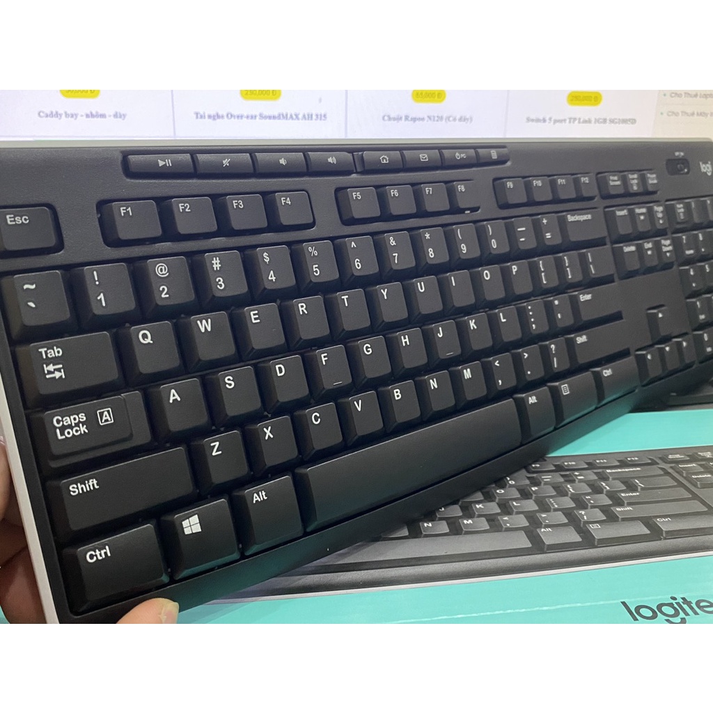 Bàn phím không dây Logitech K270