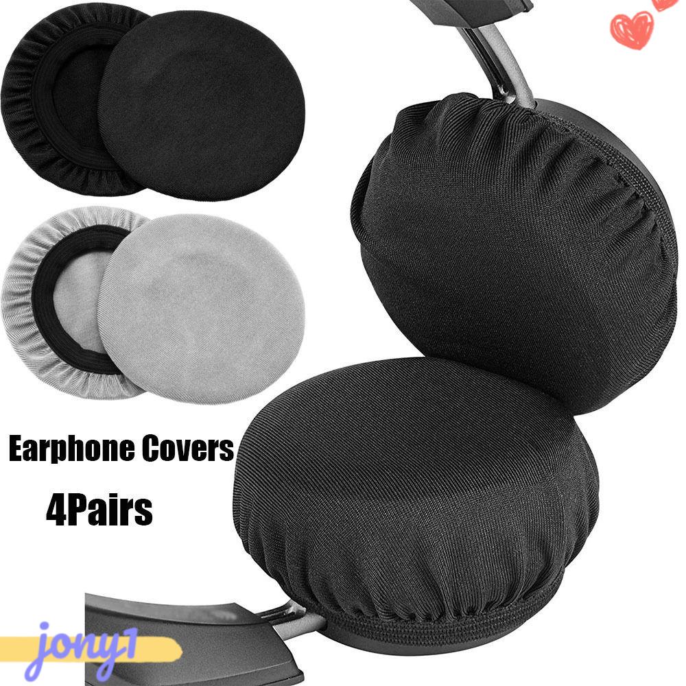 4 Cặp Đệm Bọc Bảo Vệ Tai Nghe Đàn Hồi Bằng Lycra