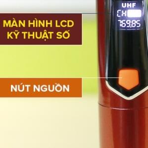 Bộ 2 Micro Karaoke ONTEKCO MU02 GOLD Không Dây Siêu Sang, Chuyên Dùng Cho Loa Kéo, Kết Nối Xa Tới 30m Qua Đầu Thu Mini