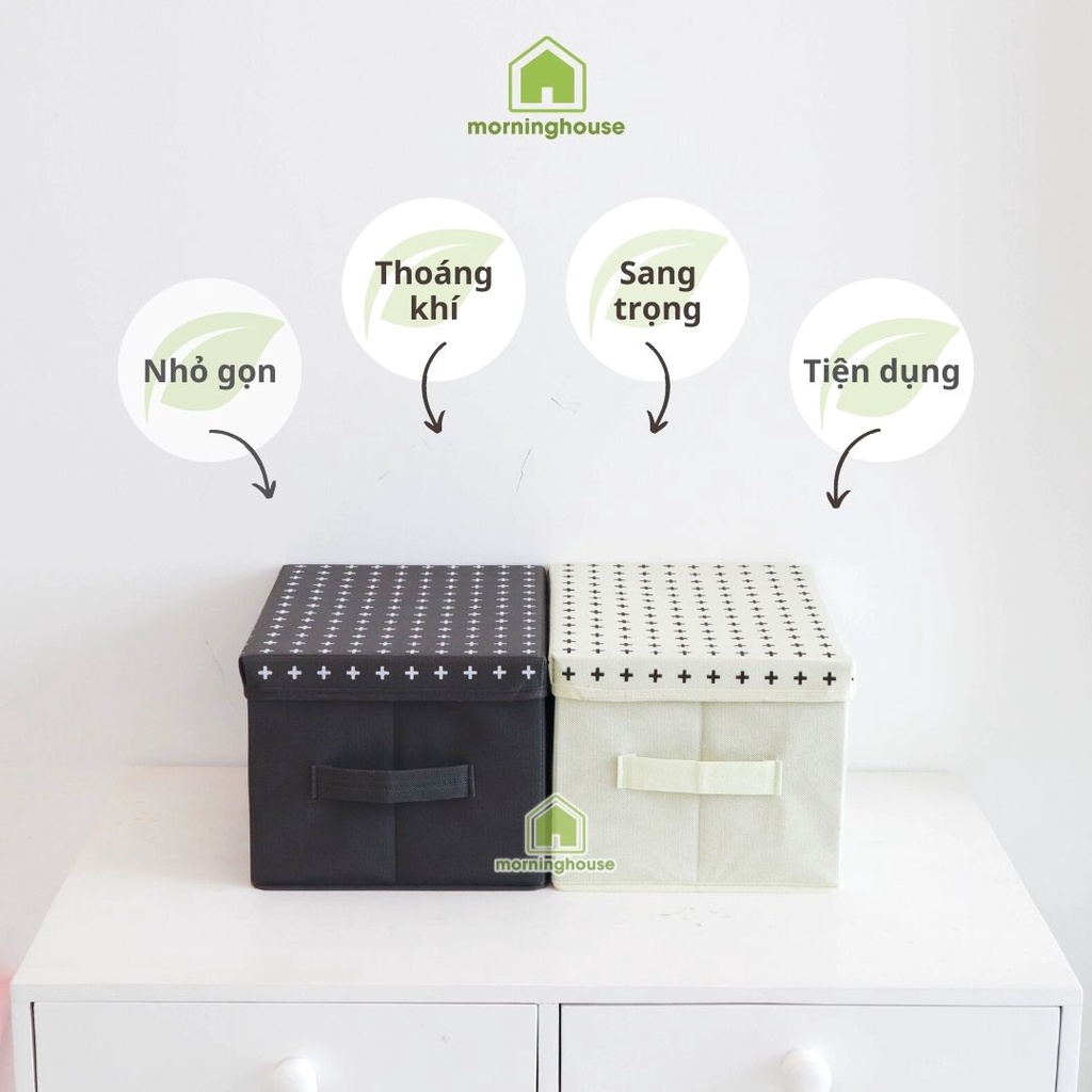 Hộp đựng quần áo chia ngăn Morning House- 6 ngăn đựng quần áo tiện lợi