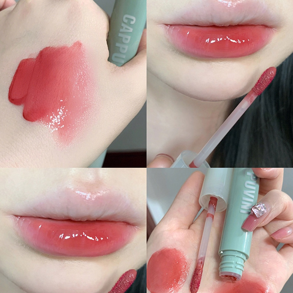 Son bóng CAPPUVINI dạng lỏng thủy tinh dành cho trang điểm 3g