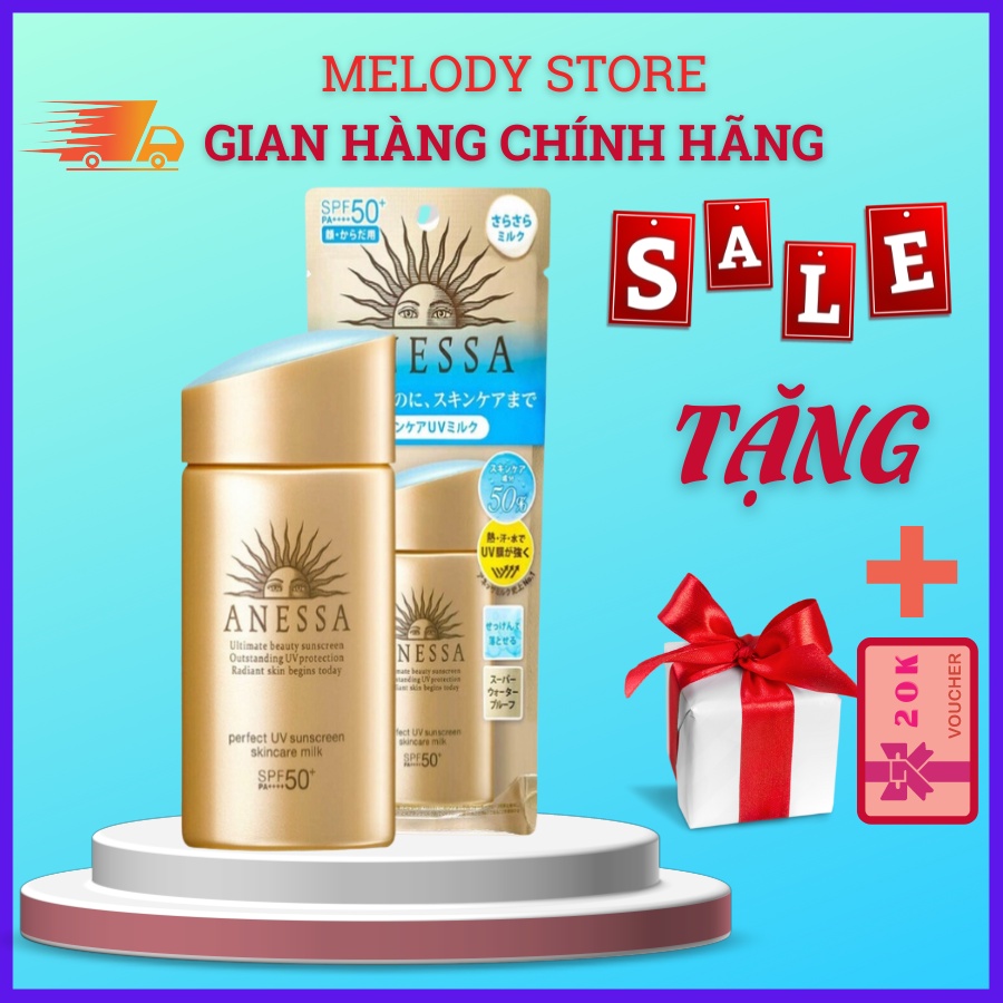 KEM CHỐNG NẮNG ANESSA MẪU MỚI NHẤT 2022 60ML skinker