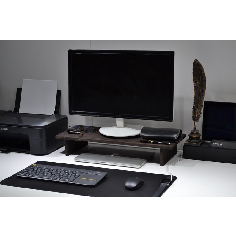 Kệ Gỗ Để Màn Hình Máy Tính Đa Năng ST02 - Dài 50cm