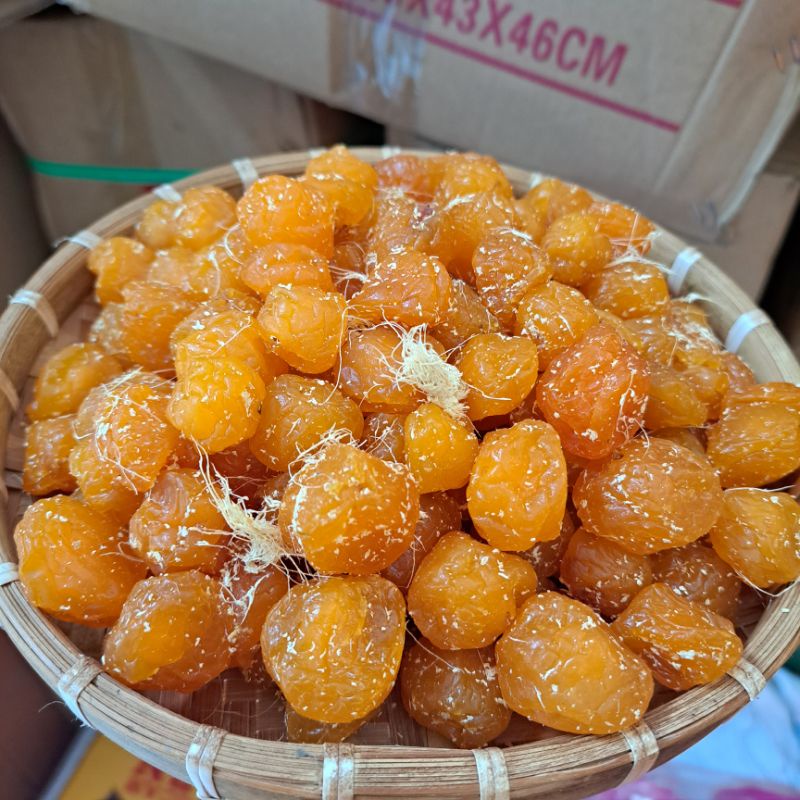Ô mai Mơ Nho Sữa Thái Sấy Dẻo thơm lừng, ngọt thanh ( HÀNG LOẠI 1)- Hũ 500gr