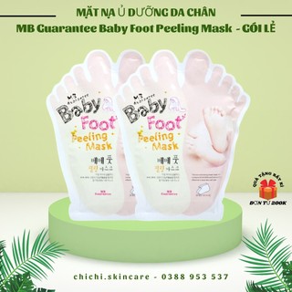 Mặt nạ ủ da chân mb guarantee baby foot peeling mask