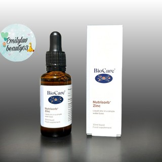 Kẽm Dạng Giọt BioCare Zinc With Vitamin C 30ml Cho Bé Từ 3M+ Date 2024