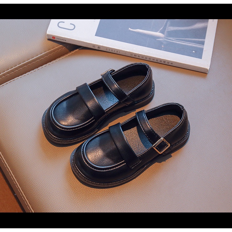 Giày búp bê quai dán da mềm đế êm cho bé gái từ 1-7 tuổi (118) Richkidsstore2021