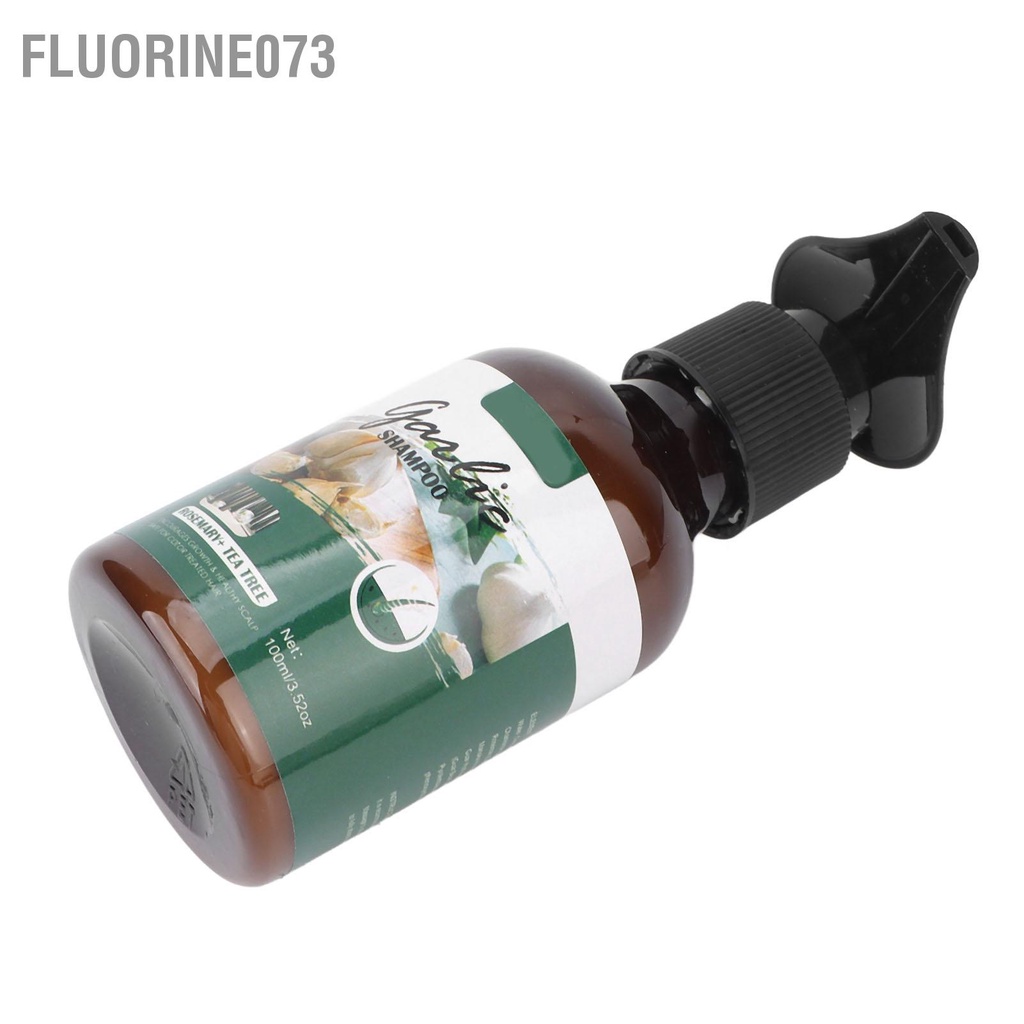 Fluorine073 Dầu gội tỏi cho nam giới chiết xuất thực vật giảm ngứa đầu trị rụng tóc loại bỏ gàu 100ml