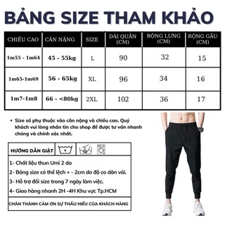 Quần Jogger Nam Nữ Trơn Basic Thể Thao 3 Sọc Trơn