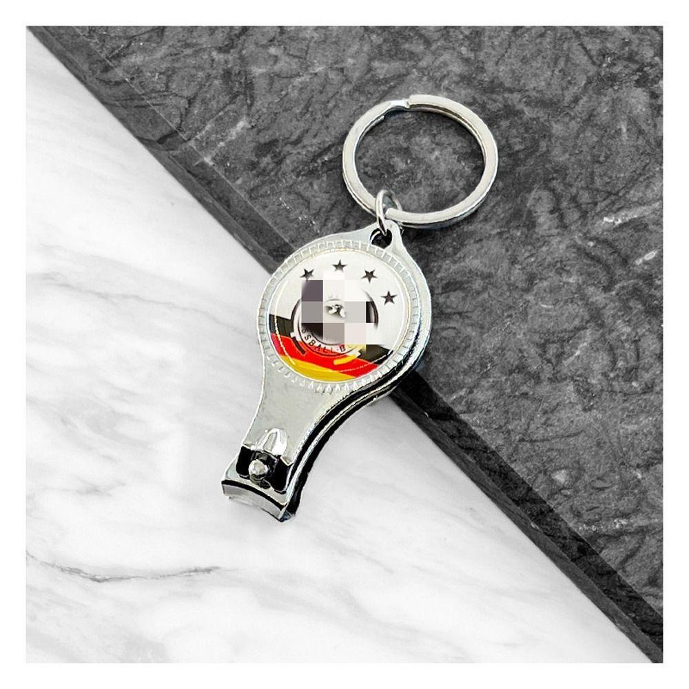 Kềm Cắt Móng Tay 3 Trong 1 Nhỏ Gọn Có Móc Khóa Tiện Dụng Giá Đỡ