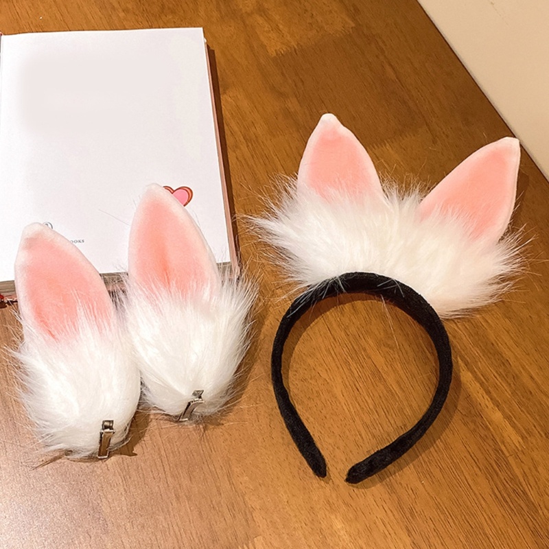 Kẹp Tóc Hình Tai Vịt Hóa Trang Hoạt Hình Chống Trượt Cho Bé Gái