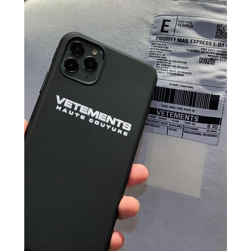 Ốp lưng Vetements 12, 12Pro, 12ProMax,  13, 13PRO, 13PROMAX, 14PRO, 14PROMAX