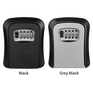 4 Digit Combination Code Plastic Heavy Duty Daily Easy Install High Security Indoor Outdoor Key Safe Box