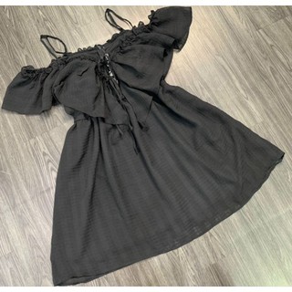 [BIGSIZE] Đầm Rớt Vai Xốp Sọc 𝟲𝟬𝗸𝗴 - 𝟵𝟬𝗸𝗴 (Bigsize Nguyễn Phi Phụng)