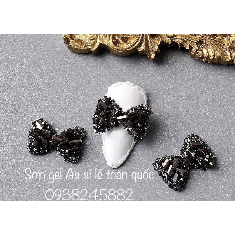 Charm đá trang trí móng bán theo cặp 2 cái