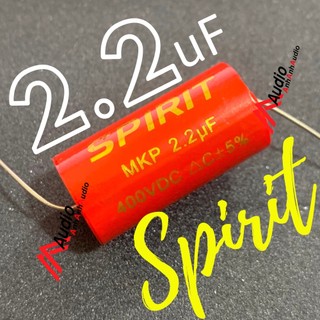 Tụ Spirit 2.2 uF hàng loại xịn  400V chuyên cho phân tần loa chất lượng cao