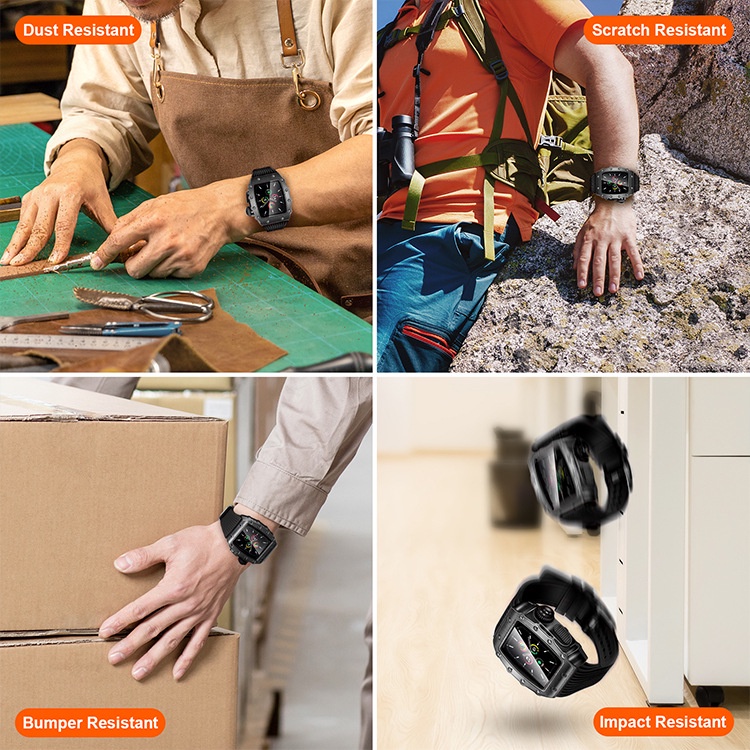 Khung Kim Loại Sang Trọng Dành Cho iWatch Ultra 2 1 49mm iWatch Series 9 8 7 41mm 45mm iWatch 6 SE 5 4 40 / 44mm