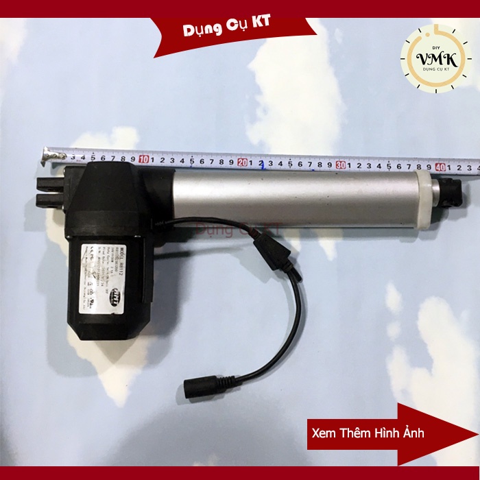 Xi Lanh điện 24V DC hành trình 10-17-20 cm