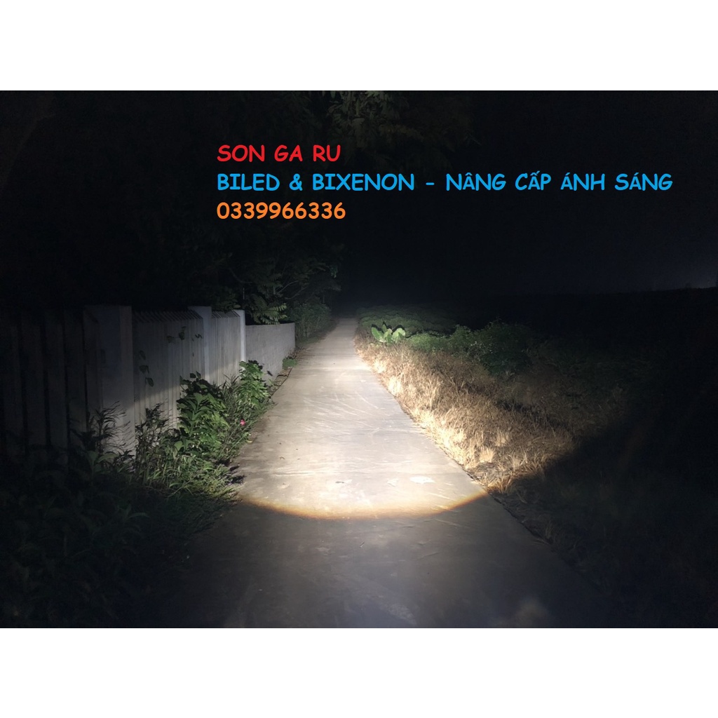 Đèn bi cầu LED gầm 2.0 inch siêu sáng cho oto