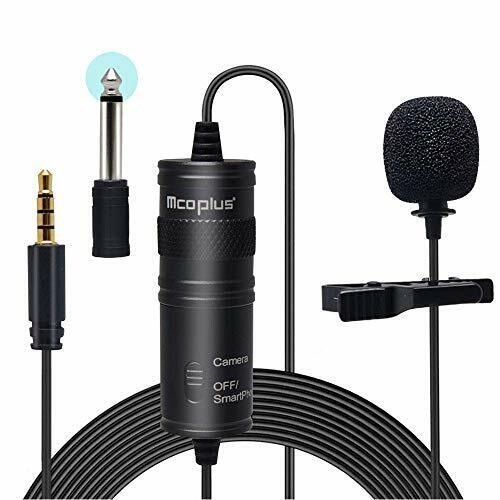MCOPLUS MICRO ĐA HƯỚNG CHUYÊN NGHIỆP LVD600 KẸP TRÊN VE ÁO NGOÀI 3,5 MM DÀNH CHO ĐIỆN THOẠI THÔNG MINH DSLR MÁY ẢNH/ PC