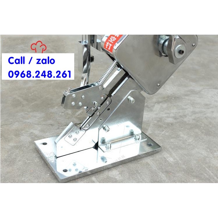 Máy kẹp nhôm ghim đầu xúc xích, lạp xưởng ( 1 đầu) Model- KG-1D