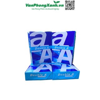 Giấy in A4 Double A ĐL 70 msg A4+A5 (1 Tập 500 tờ)