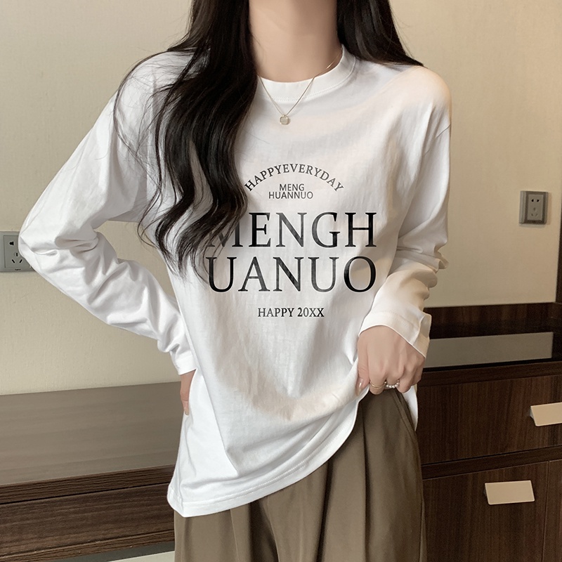 NRVP Áo Thun Nữ Dài Tay Thời Trang Hàn Quốc 2023