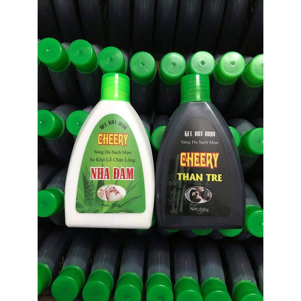 Gel lột mun than tre và nha đam CHEERY 200gr