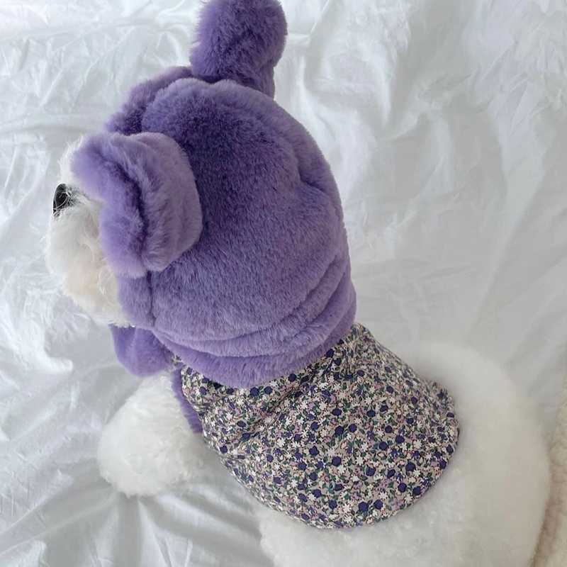 Áo Khoác Cotton Dày Dặn Giữ Ấm Dành Cho Thú Cưng