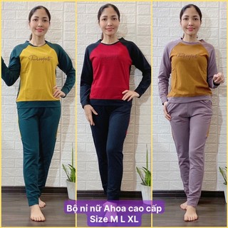 Bộ Đồ Nỉ Mặc Nhà Thể Thao Hàng xuất khẩu⭐️⭐️