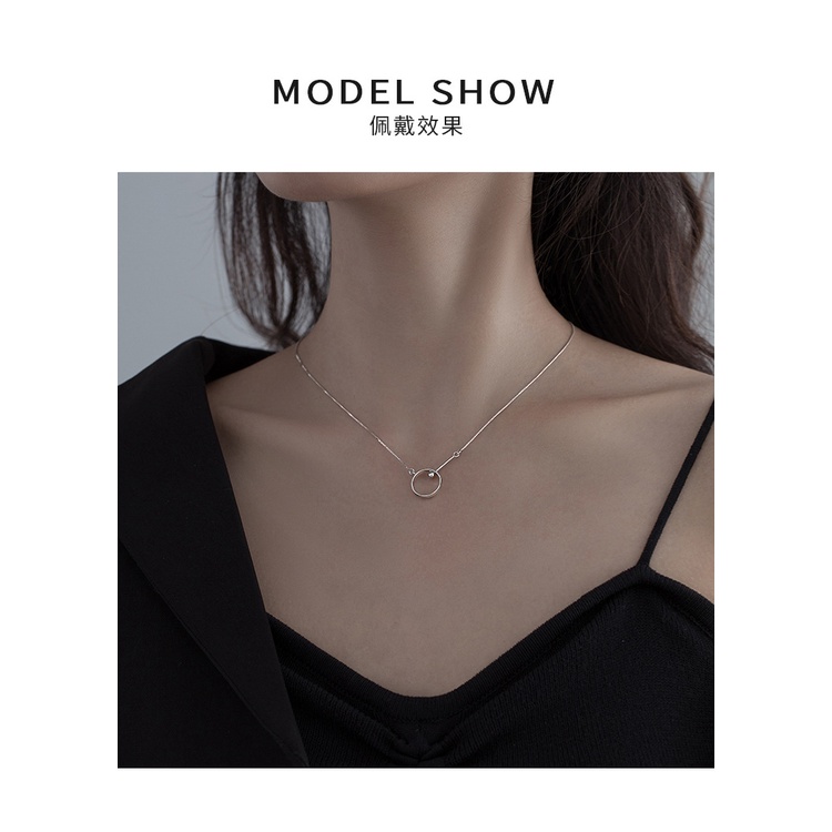 Vòng cổ HợP Kim ĐíNh NhẫN Sang TrọNg