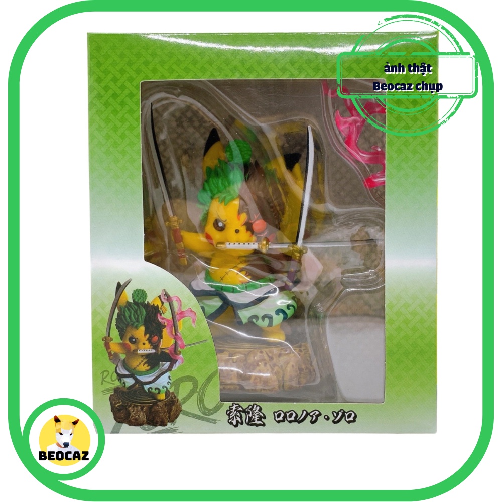 Mô hình Pikachu dễ thương Naruto Jiraiya Mandara cosplay linh vật độc đáo đồ chơi Beocaz bền màu an toàn