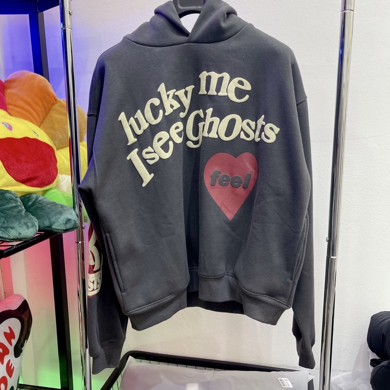 ⚡️ - Áo Hoodie CPFM x Yeezy Kannye Lucky Me I See Ghosts Hoodie Pullover Hooded, Áo hoodie Kannye West