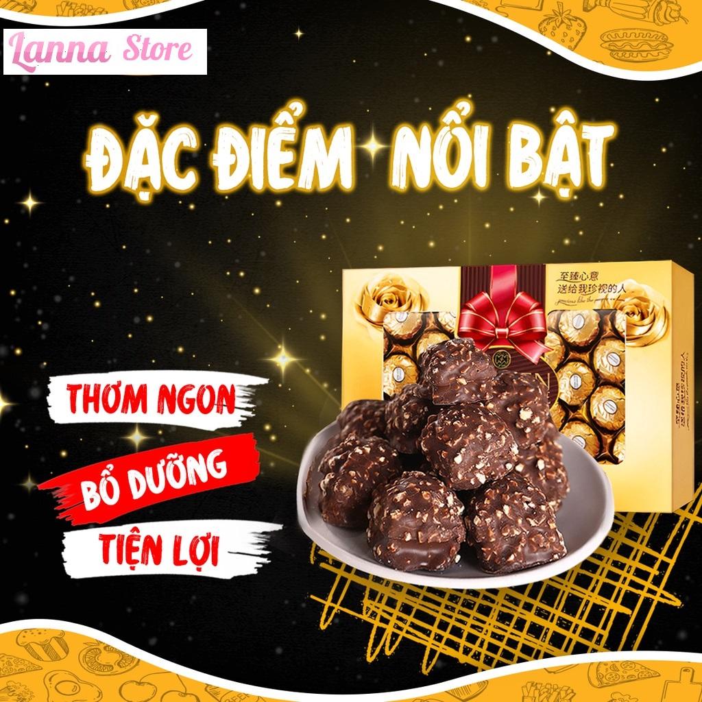 Kẹo Socola HONGYA Golden Chocolate Cao Cấp, Kẹo Chocolate Đài Loan - Hộp 208Gr