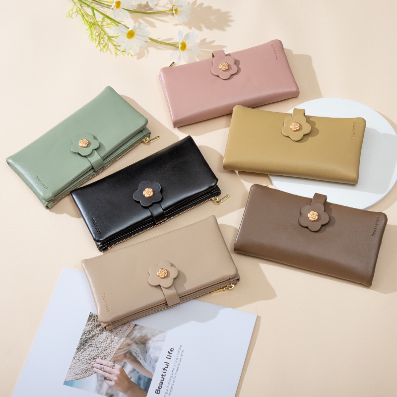 Ví Nữ Dài Gập Đôi Thời Trang Thanh Lịch