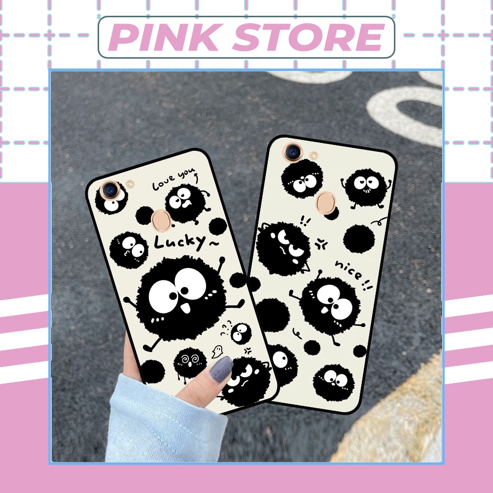 Ốp Oppo F5 / F5 Youth / F7 / F7 Youth in hình gấu kaws bearbrick caro ,monster xù dễ thương