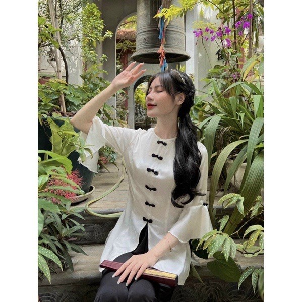 ĐỒ LAM ĐI CHÙA Tay Xòe Bà Ba