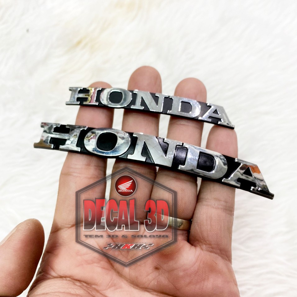 Cặp chữ Honda dành cho Lead 110 & Scr 110 dán mặt nạ và đuôi sau