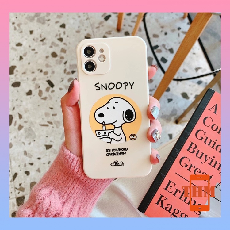 Ốp Điện Thoại Hình snoopy Cho iphone 6/6S/6splus/se/7/7plus/8/8plus/X/xs/xsmax/11/12/13/Pro/Pro Max-923